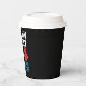 トランプVance 2024アウトローヒルビリー米国国旗のヴィンテージ 紙コップ (左)