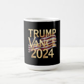 トランプVance 2024アメリカはっきりした向けビジョン、マグカップ コーヒーマグカップ (中央)
