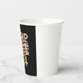 トランプVance 2024アメリカはっきりした向けビジョン、マグカップ 紙コップ (左)