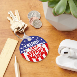 トランプVANCE 2024ア救メリカ キーホルダー