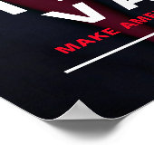 トランプVance 2024キャンペーン収集可能 ポスター (角)