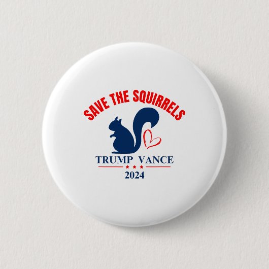 トランプVance 2024ザ救リスズ 缶バッジ (正面)