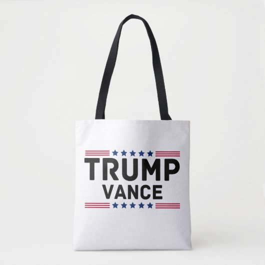 トランプVance 2024トランプ支援選挙ギフト トートバッグ (正面)