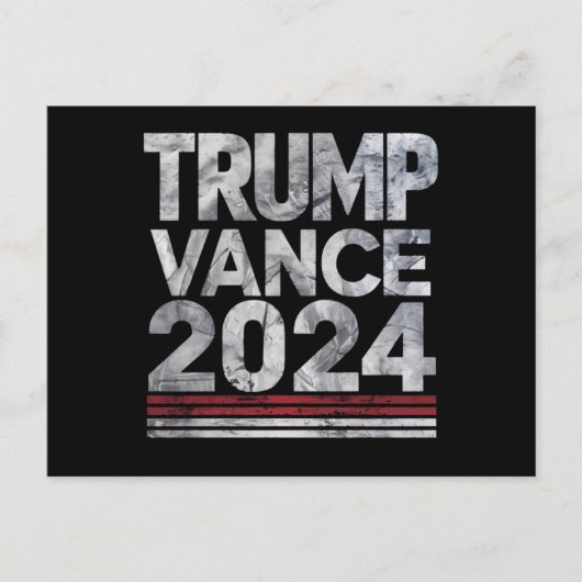 トランプVance 2024レトロヴィンテージ米国選挙 ポストカード (正面)