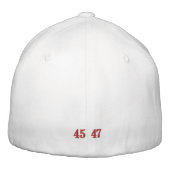 トランプVANCE 2024刺繍帽子 刺繍入りキャップ (裏面)