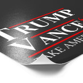 トランプVance 2024副社長トランプ2024 フォトプリント (角)