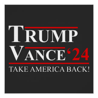 トランプVance 2024副社長トランプ2024 ポスター