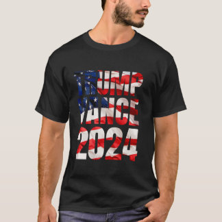 トランプVance 2024選挙ドナルド・トランプJD Vance 20 Tシャツ