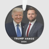 トランプVance 2024 オーナメント (正面)
