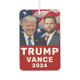 トランプVance 2024 カーエアーフレッシュナー