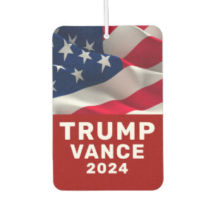 トランプVance 2024 カーエアーフレッシュナー