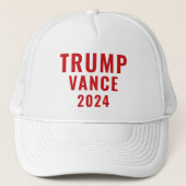 トランプVance 2024 キャップ (正面)