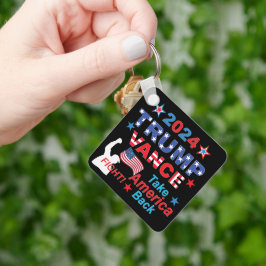 トランプVANCE 2024 キーホルダー