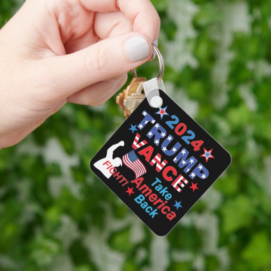 トランプVANCE 2024 キーホルダー (手)