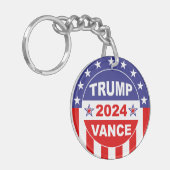 トランプVANCE 2024 キーホルダー (正面左)