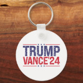 トランプVance 2024 キーホルダー (裏面)