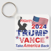 トランプVANCE 2024 キーホルダー (正面)