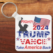 トランプVANCE 2024 キーホルダー (正面)