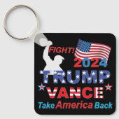 トランプVANCE 2024 キーホルダー (正面)