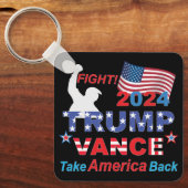 トランプVANCE 2024 キーホルダー (正面)