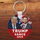 トランプVance 2024 キーホルダー (裏面)