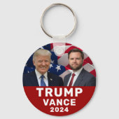 トランプVance 2024 キーホルダー (裏面)
