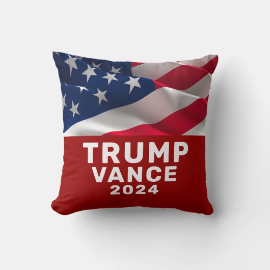 トランプVance 2024 クッション (正面)