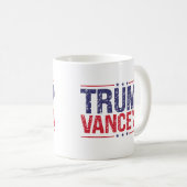 トランプVance 2024 コーヒーマグカップ (正面右)