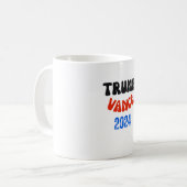 トランプVANCE 2024 コーヒーマグカップ (正面左)