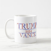 トランプVance 2024 コーヒーマグカップ (左)