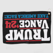 トランプVance 2024 ゴルフタオル (横)