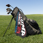 トランプVance 2024 ゴルフタオル (グリーン)