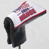トランプVance 2024 ゴルフヘッドカバー (3/4 正面)