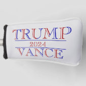 トランプVance 2024 ゴルフヘッドカバー (正面)