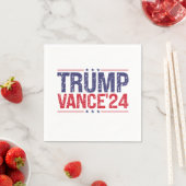 トランプVance 2024 スタンダードカクテルナプキン (インサイチュ)