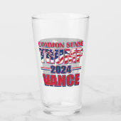 トランプVance 2024 タンブラーグラス (裏面)
