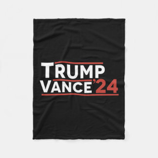 トランプVance 2024 フリースブランケット