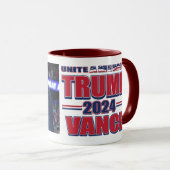 トランプVance 2024 マグカップ (正面右)