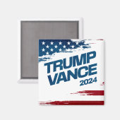 トランプVance 2024 マグネット (正面/裏面)