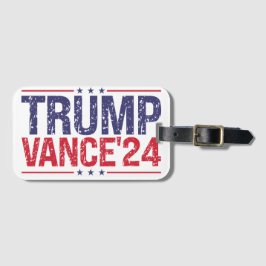 トランプVance 2024 ラゲッジタグ