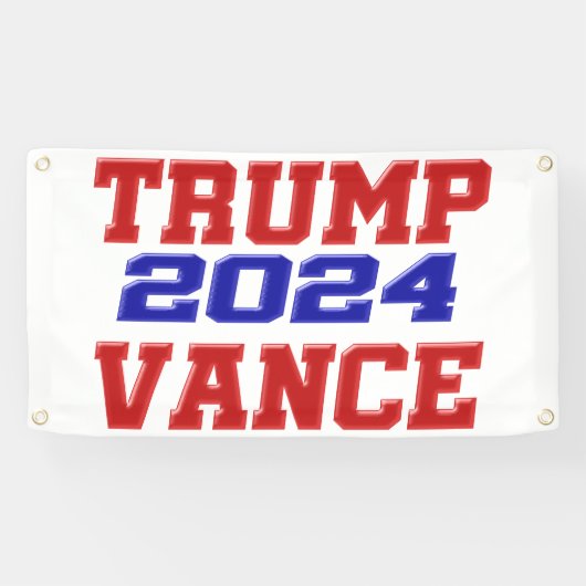 トランプVance 2024 横断幕 (横)