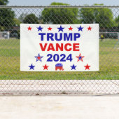 トランプVance 2024 横断幕 (インサイチュ)