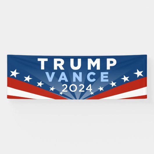 トランプVance 2024 横断幕 (横)