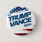 トランプVance 2024 缶バッジ (正面)