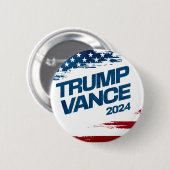 トランプVance 2024 缶バッジ (正面&裏面)