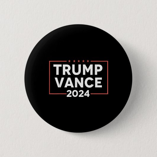 トランプVance 2024 缶バッジ (正面)
