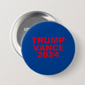トランプVance 2024 缶バッジ (正面&裏面)