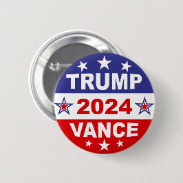 トランプVANCE 2024 缶バッジ