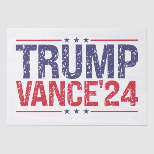 トランプVance 2024 薄葉紙 (正面)