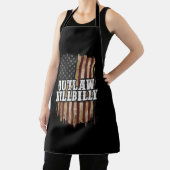 トランプVance 2024 J.D. Vance Outlaw Hillbilly エプロン (インサイチュ)